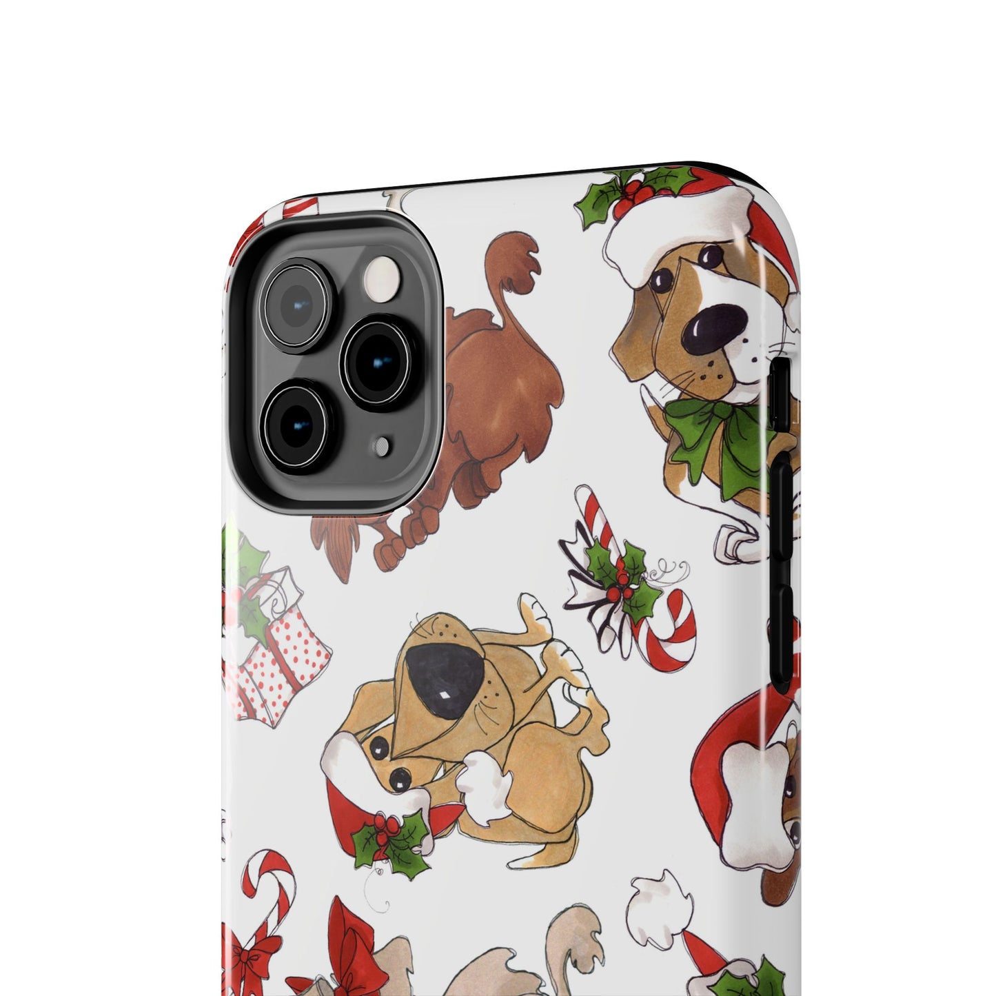 Doggie Toss White Phone Case