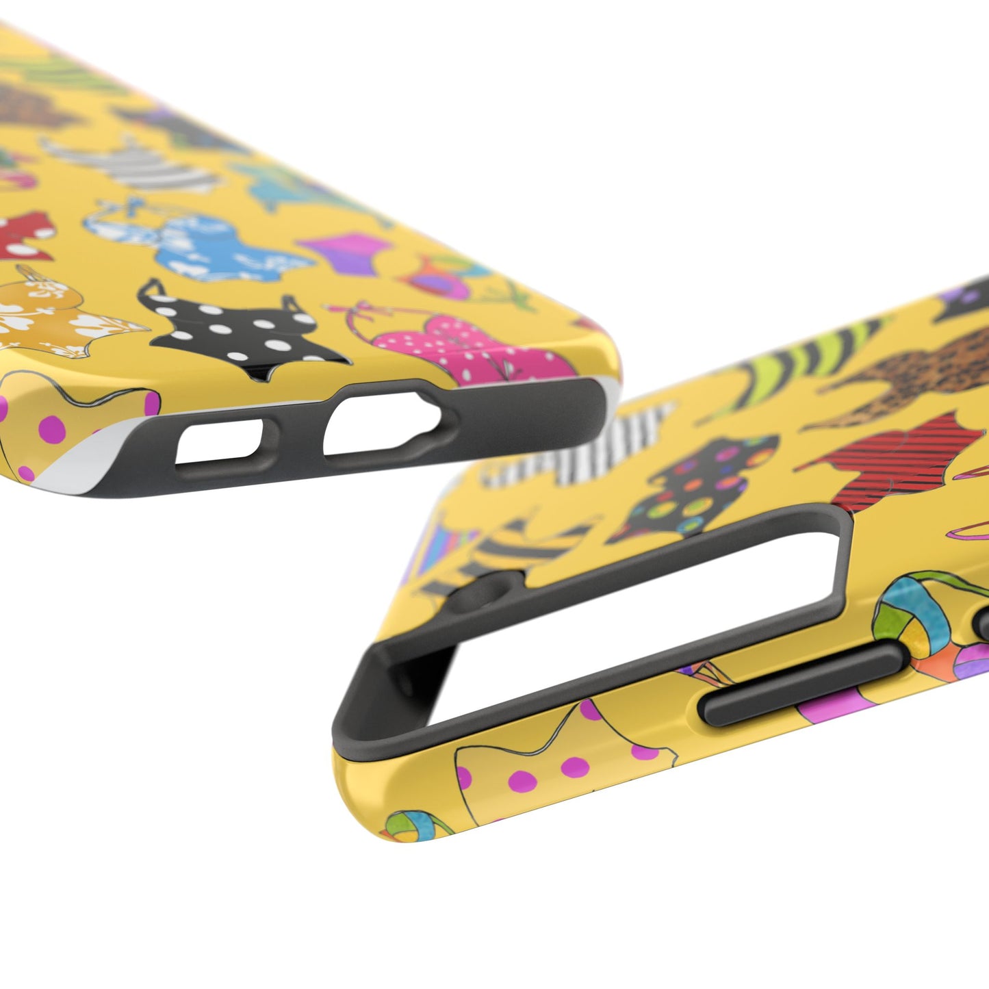 Assorted Suits Yellow Phone Case