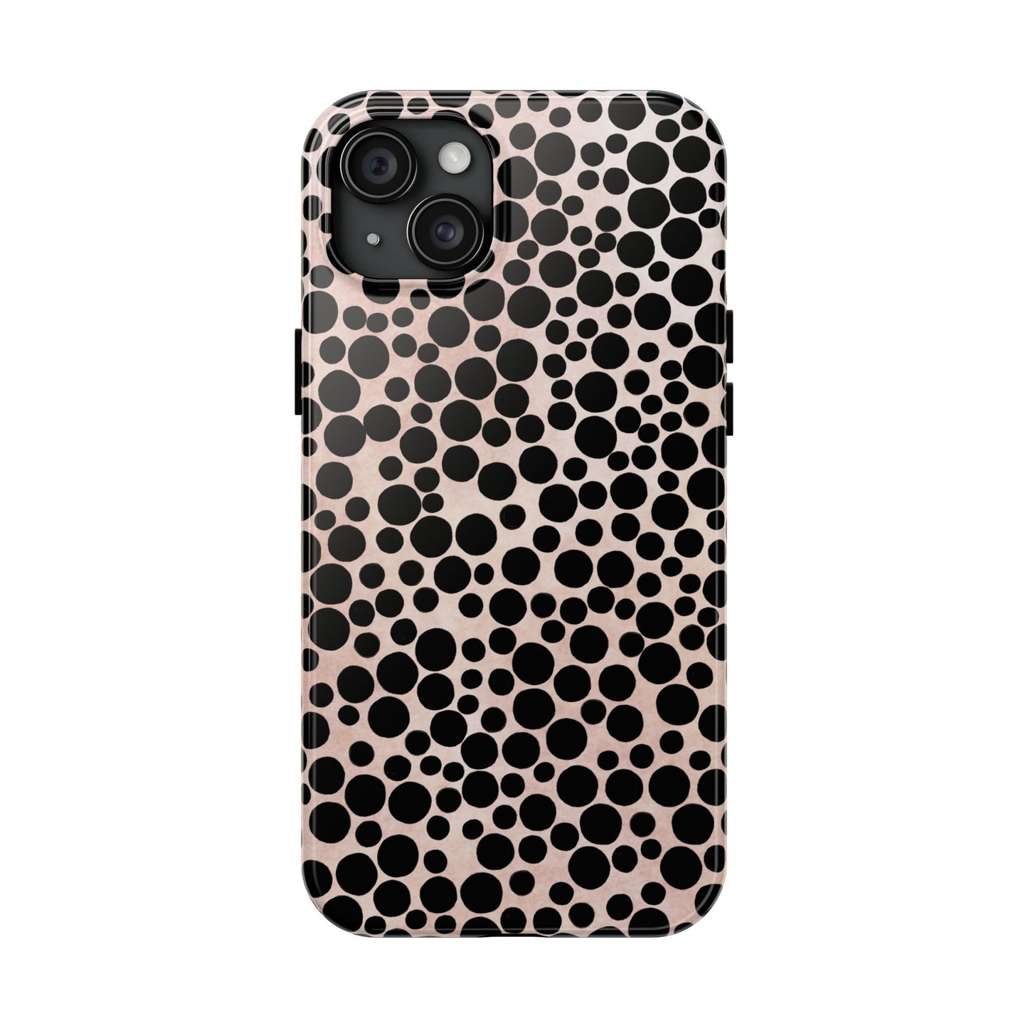 Felt Dots Pink Phone Case
