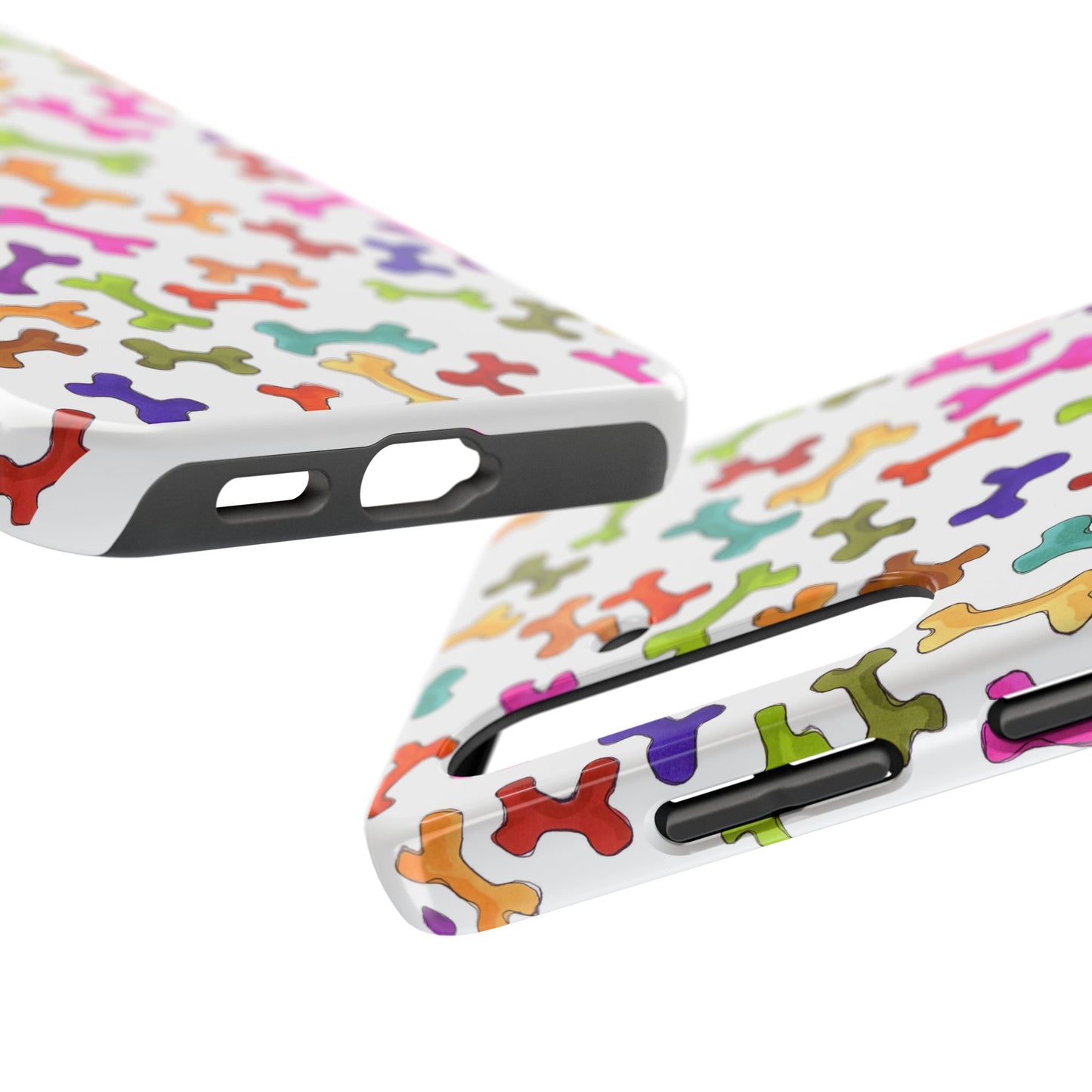 Happy Bones White Phone Case