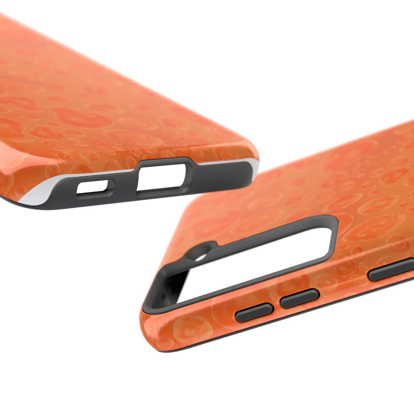 Paw Dots Orange Phone Case