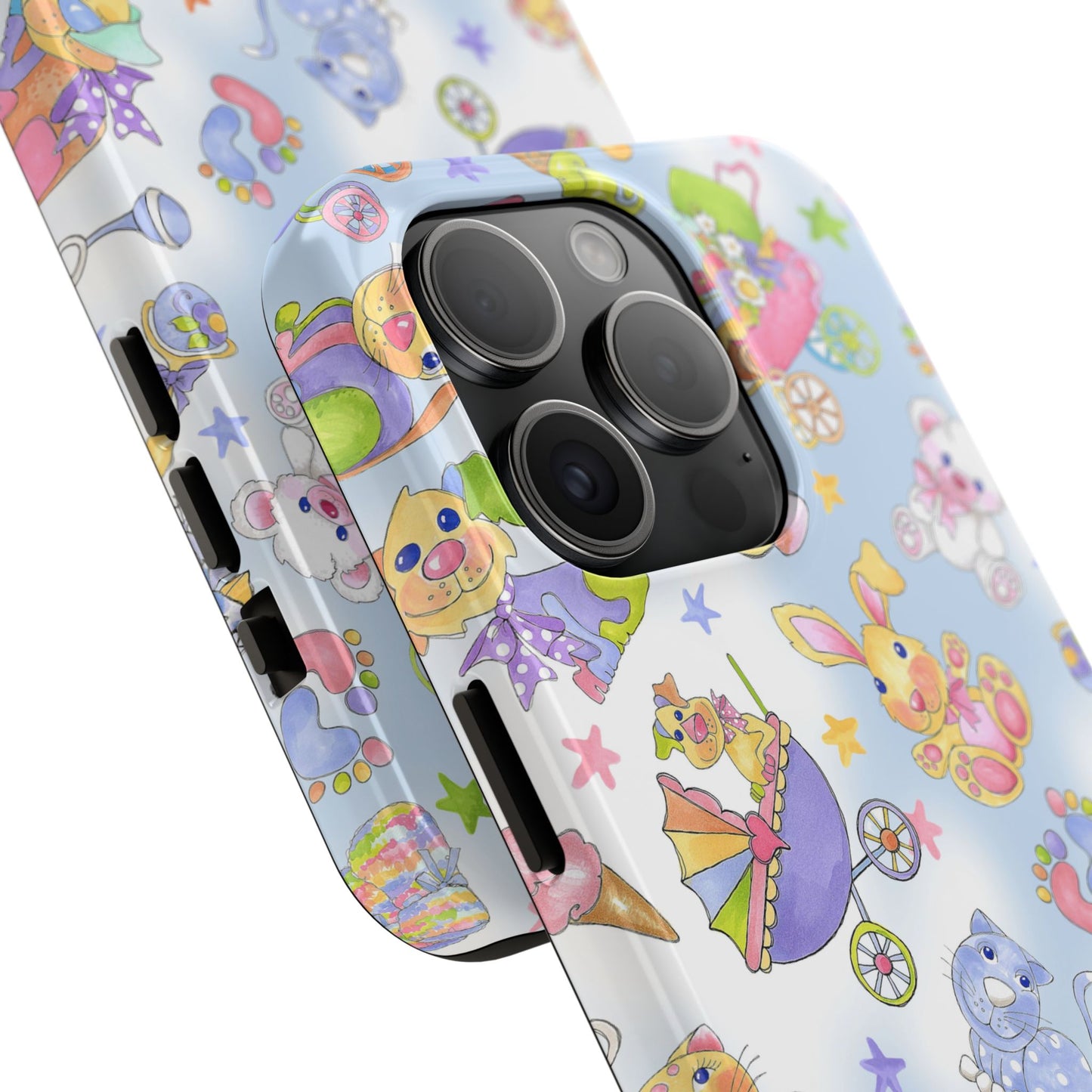 Busy Baby Blue Sky Phone Case