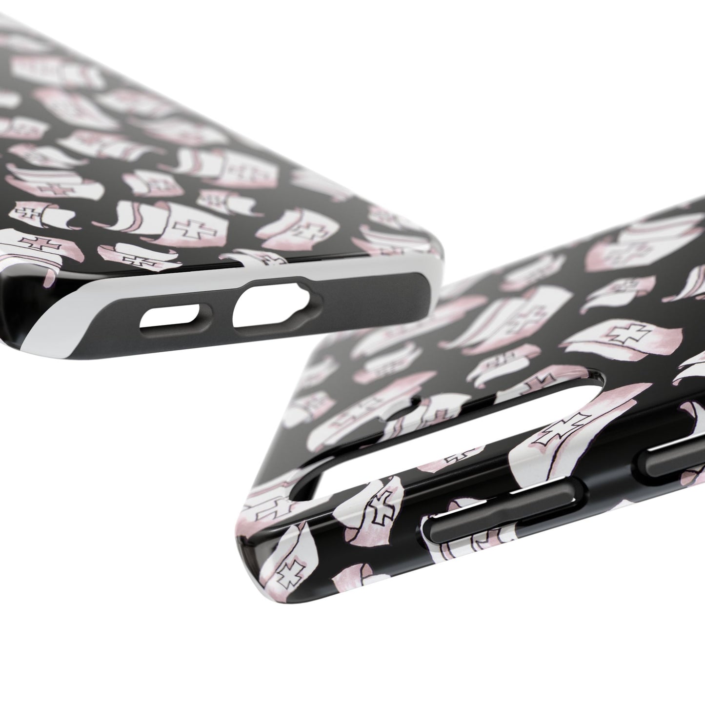 Happy Hats Black Phone Case