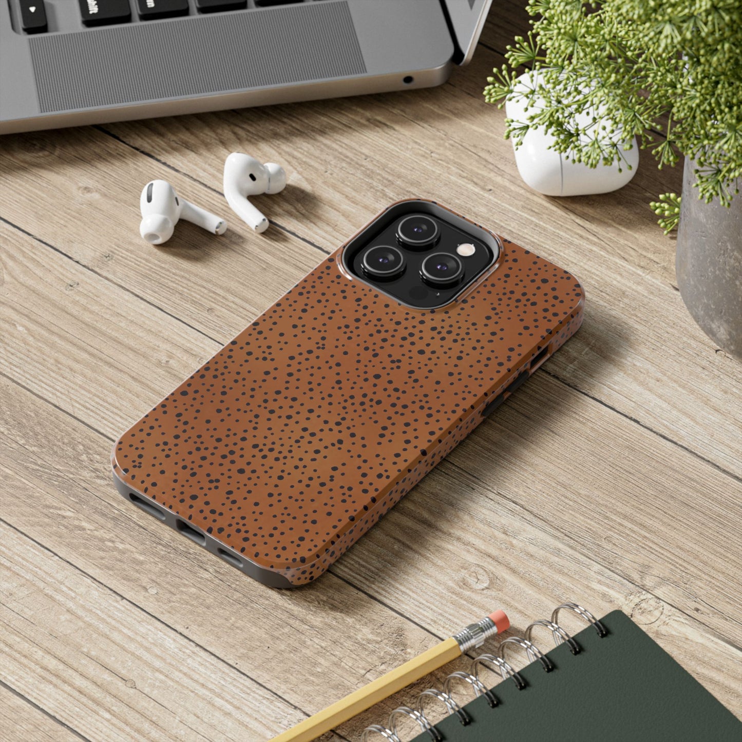 Pepper Dots Nutmeg Phone Case