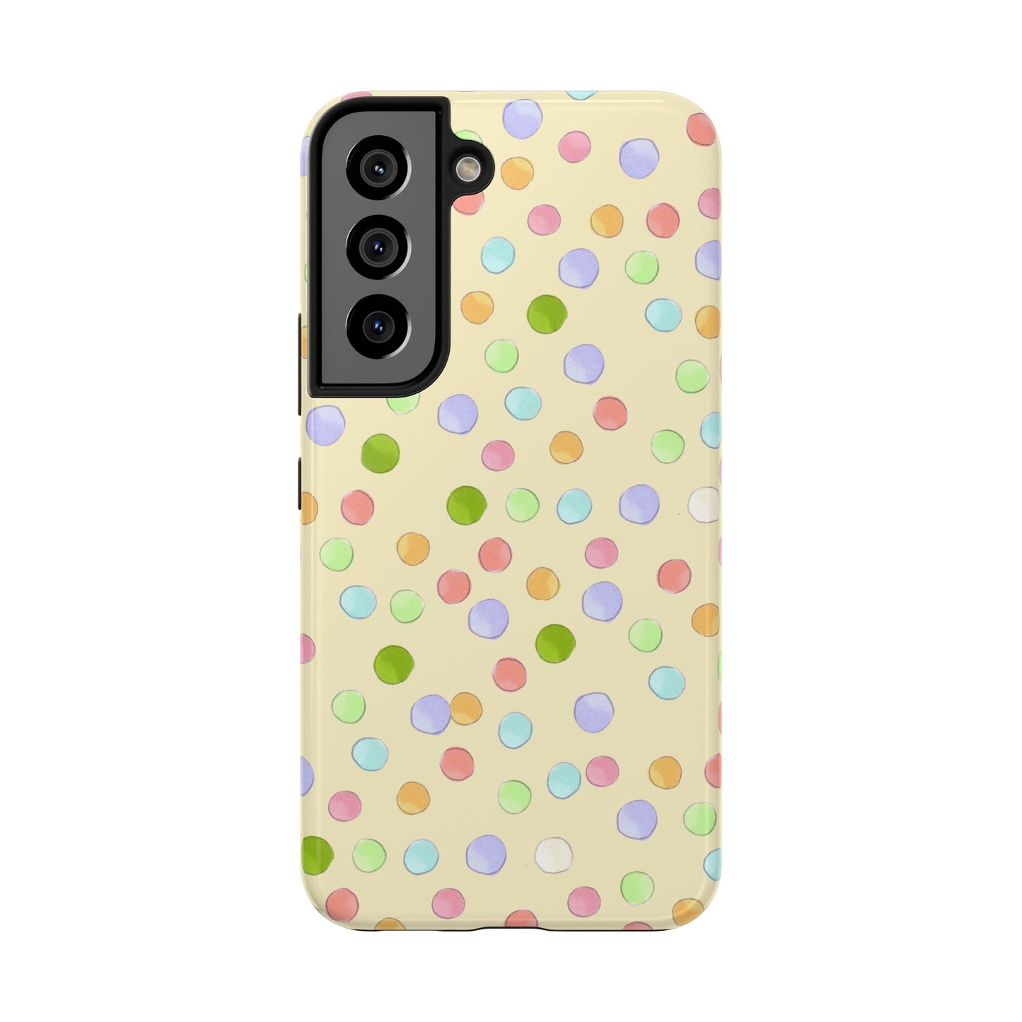 Happy Dots Yellow Phone Case