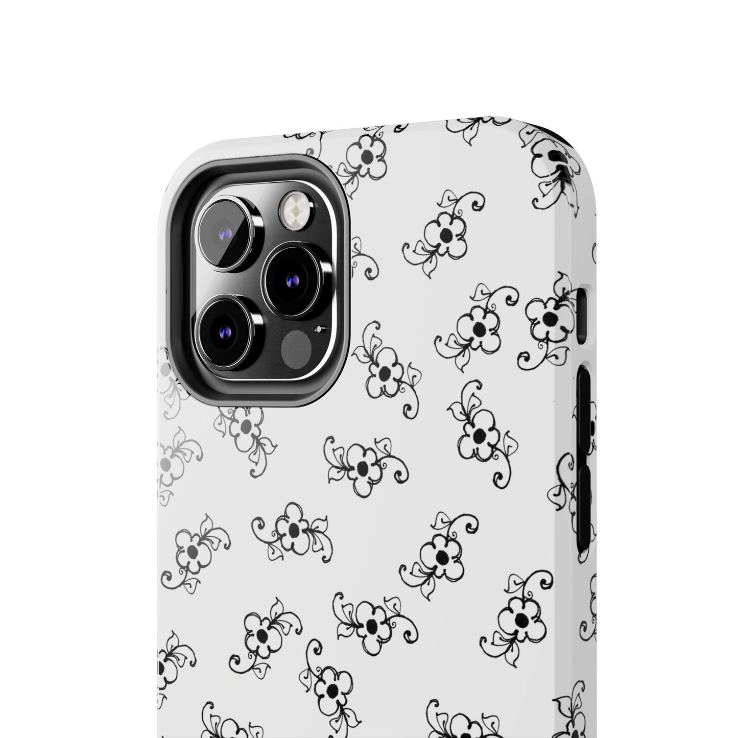 Favorite Daisies White / Black Phone Case