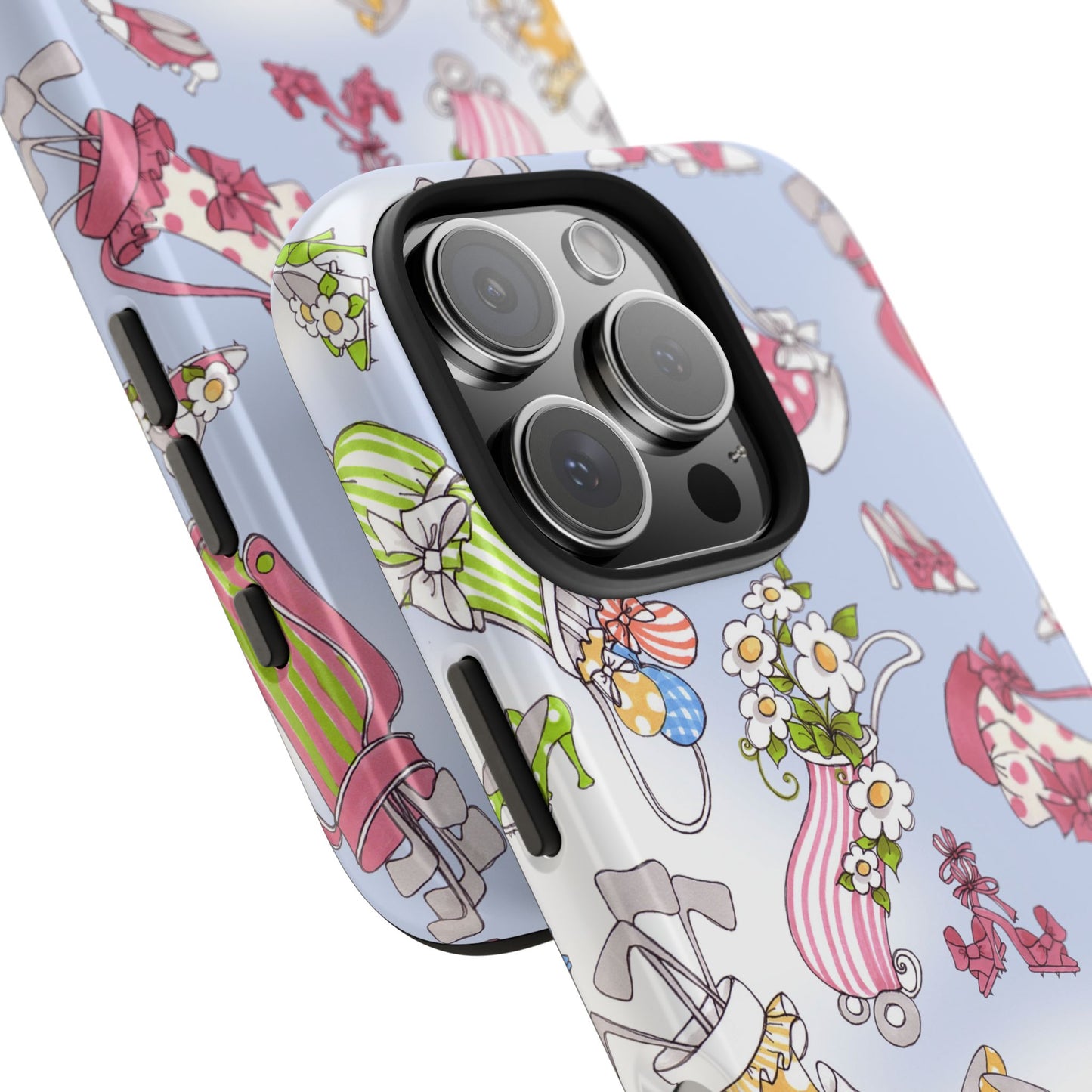 Bags & Shoes Blue Phone Case