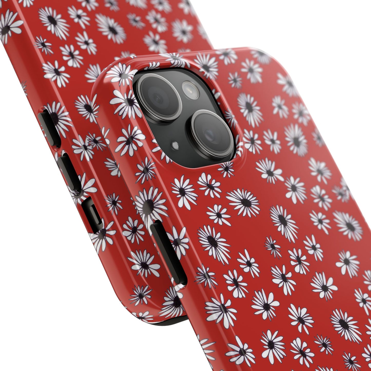 Random Daisy Red / White Phone Case