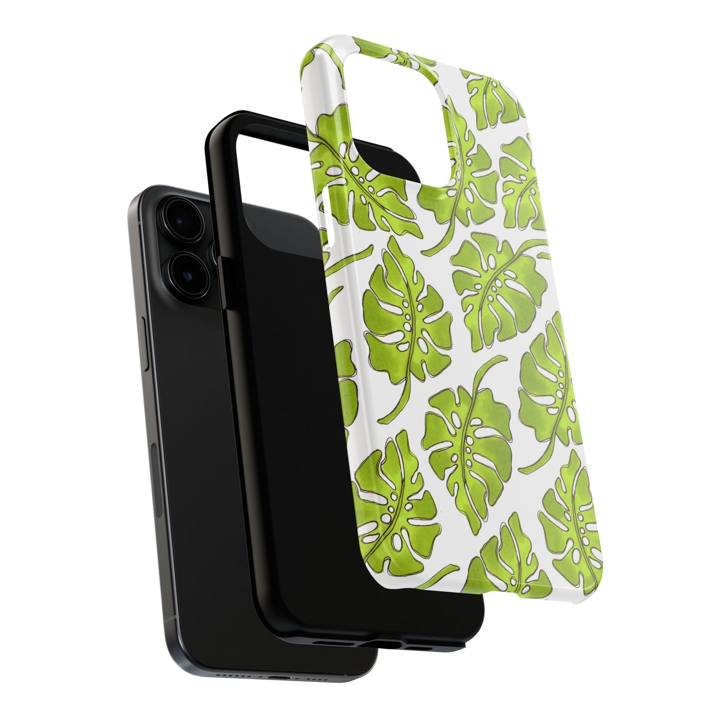Big Leaf White Phone Case