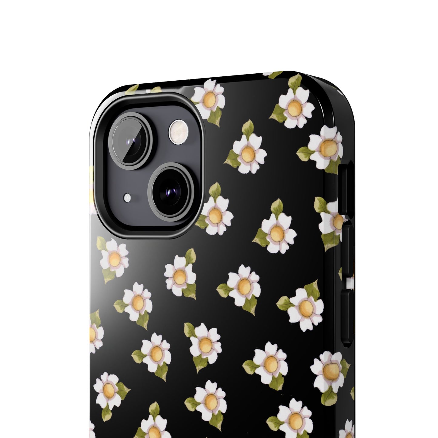 Daisies Black Phone Case