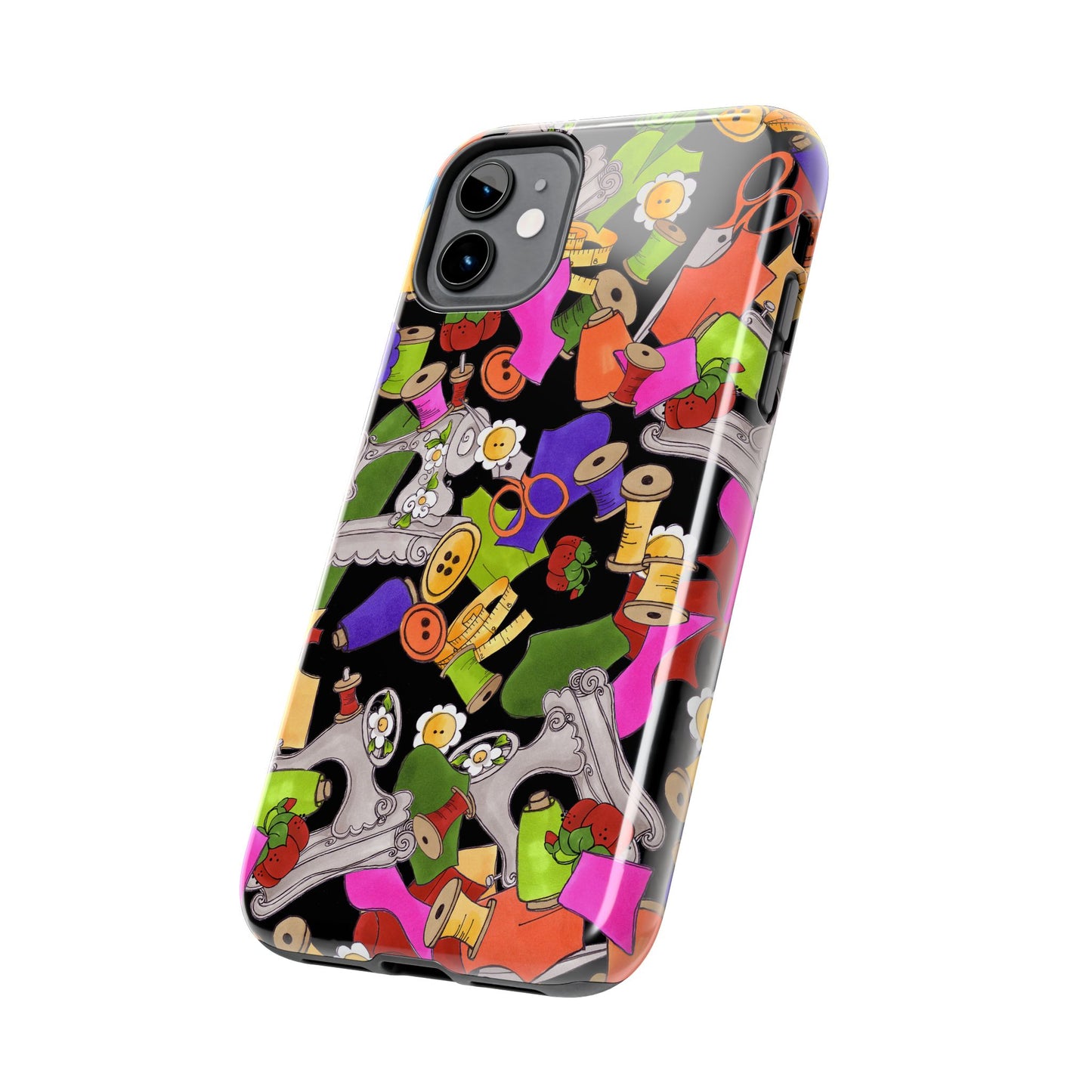 Kaleidasew Black Phone Case