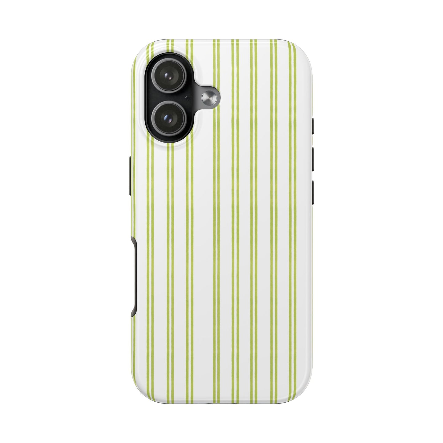 Green Double Stripe Phone Case