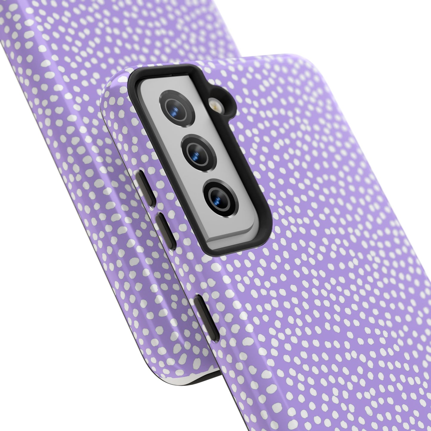 Bitty Dots Lilac / White Phone Case