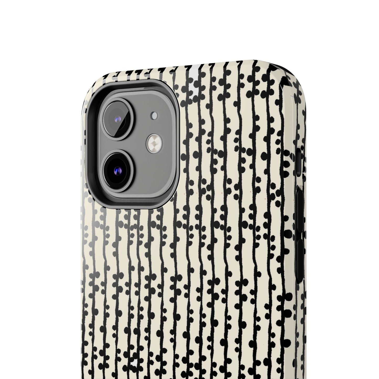 Loopy Stripe Bone Phone Case
