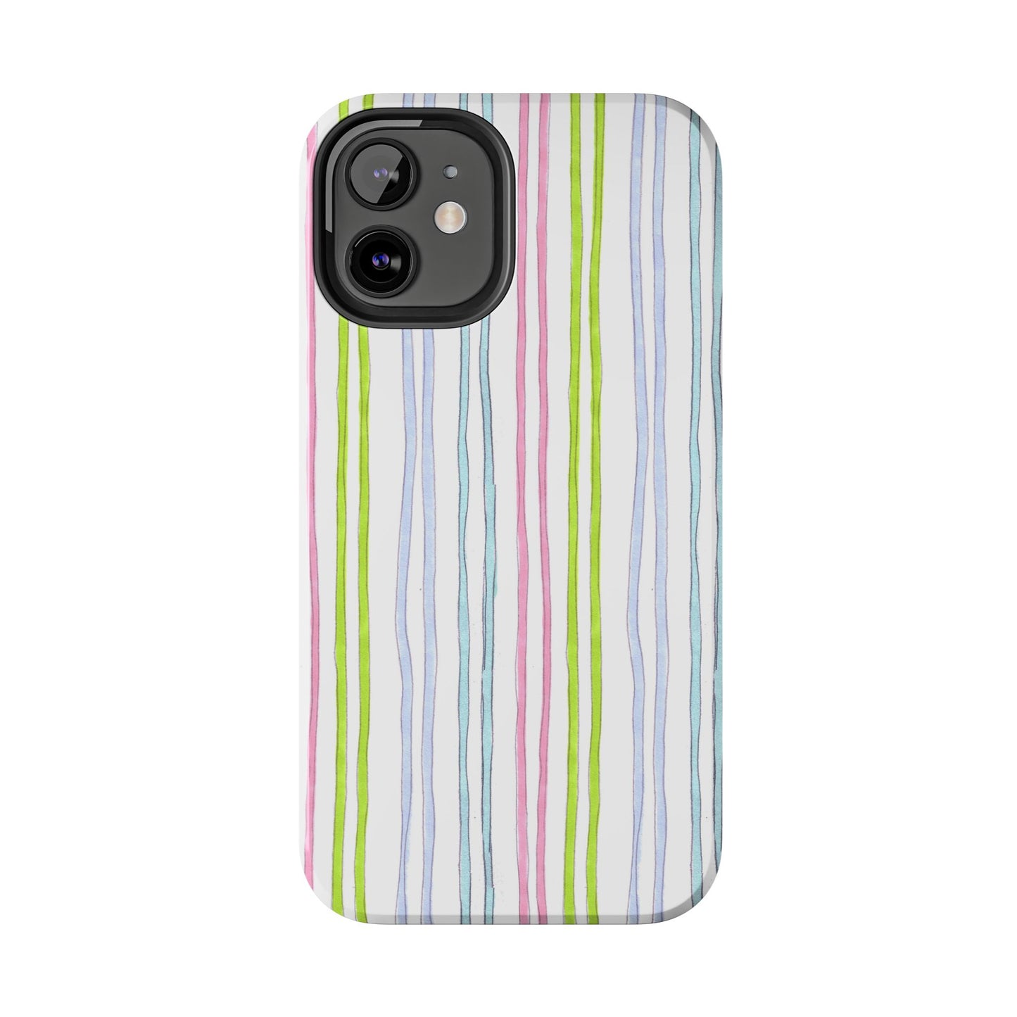 Belle Stripe White Phone Case