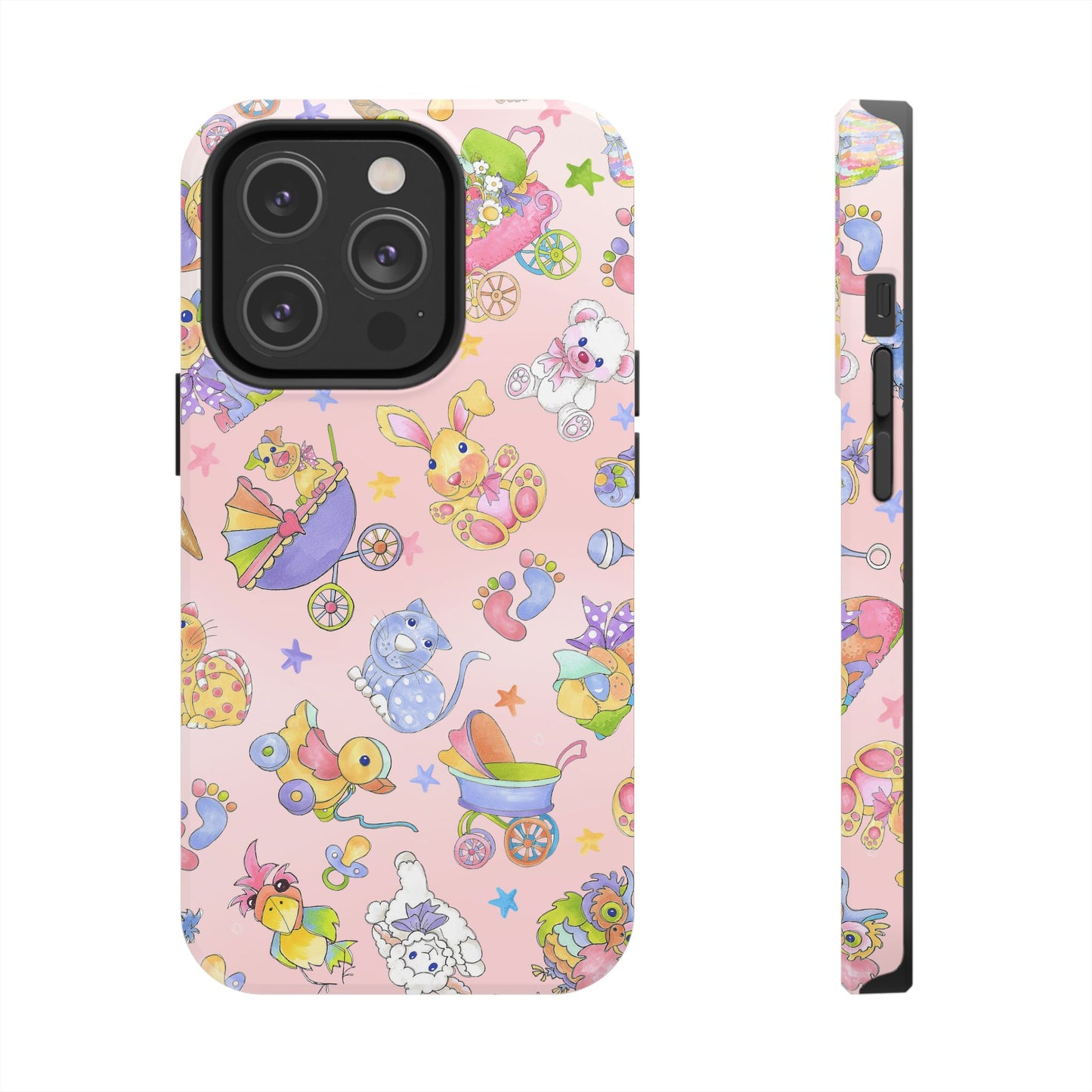 Busy Baby Pink Phone Case