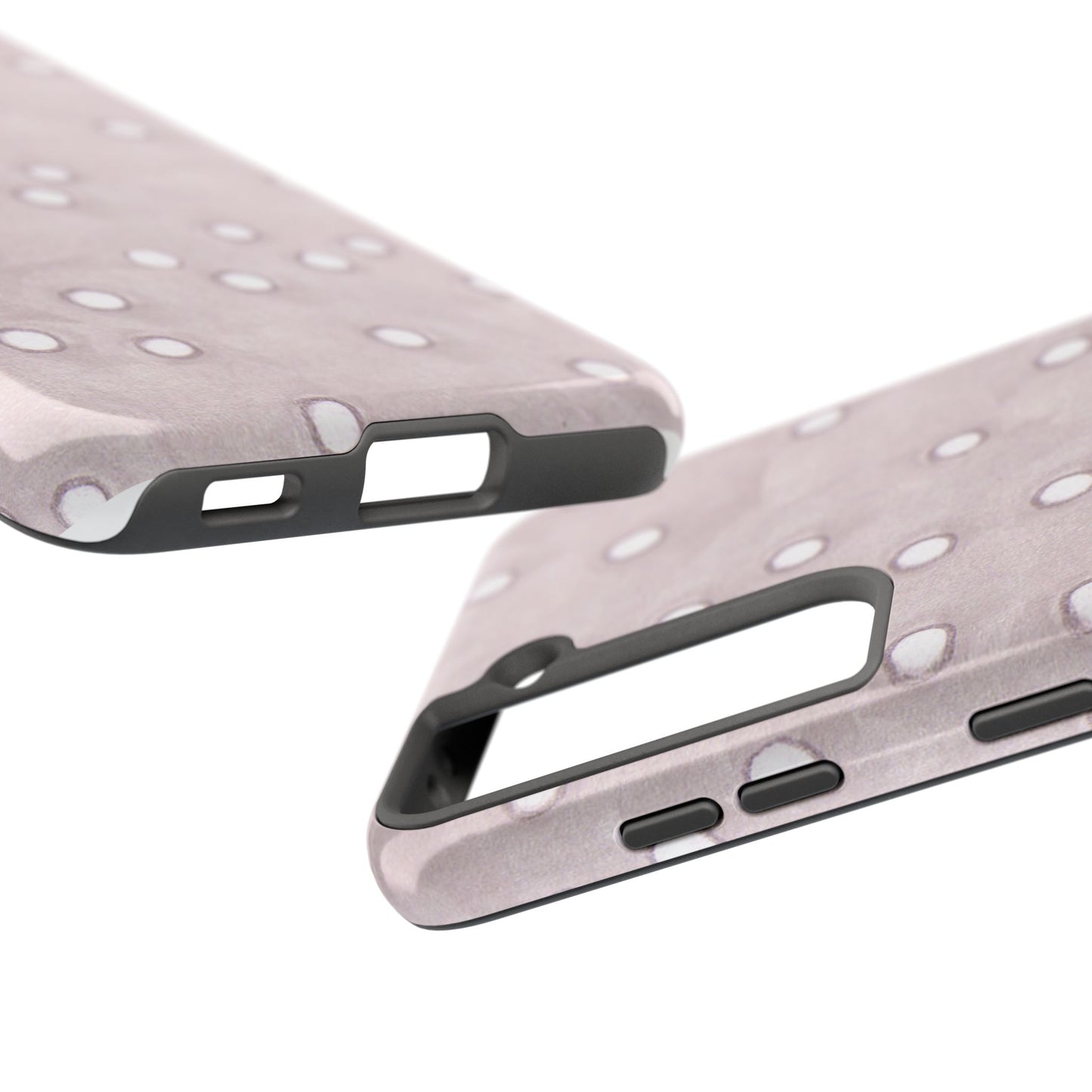 Dinky Dots Silver Phone Case