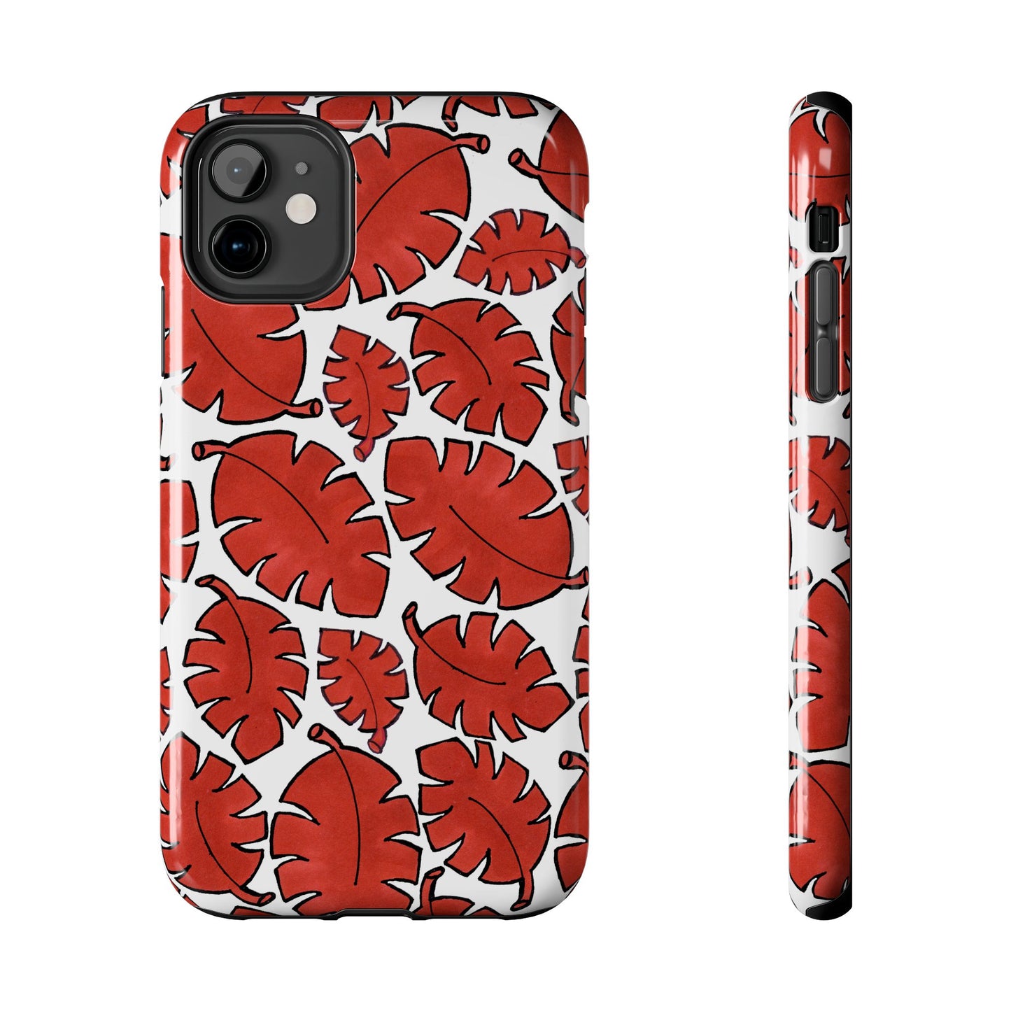 Red Bananas White Phone Case