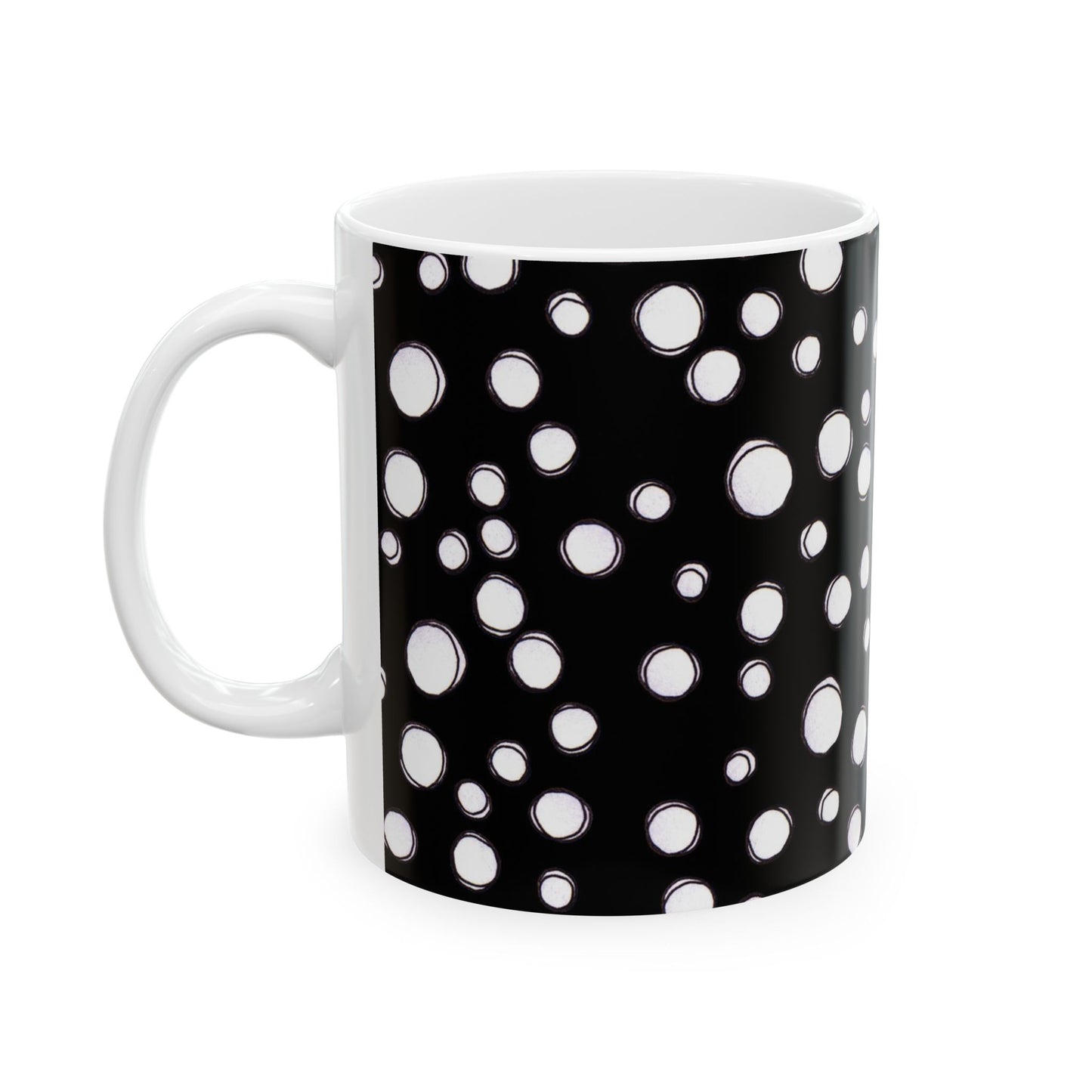 Pot Dots Black Cup