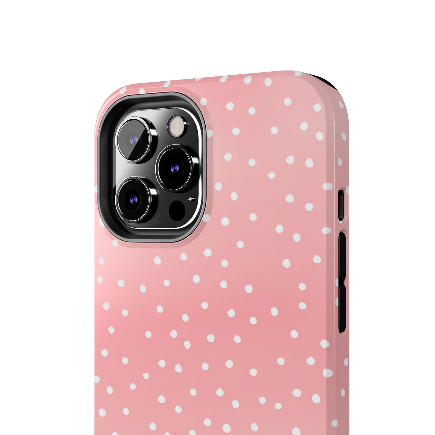 Dinky Dots Coral / White Phone Case