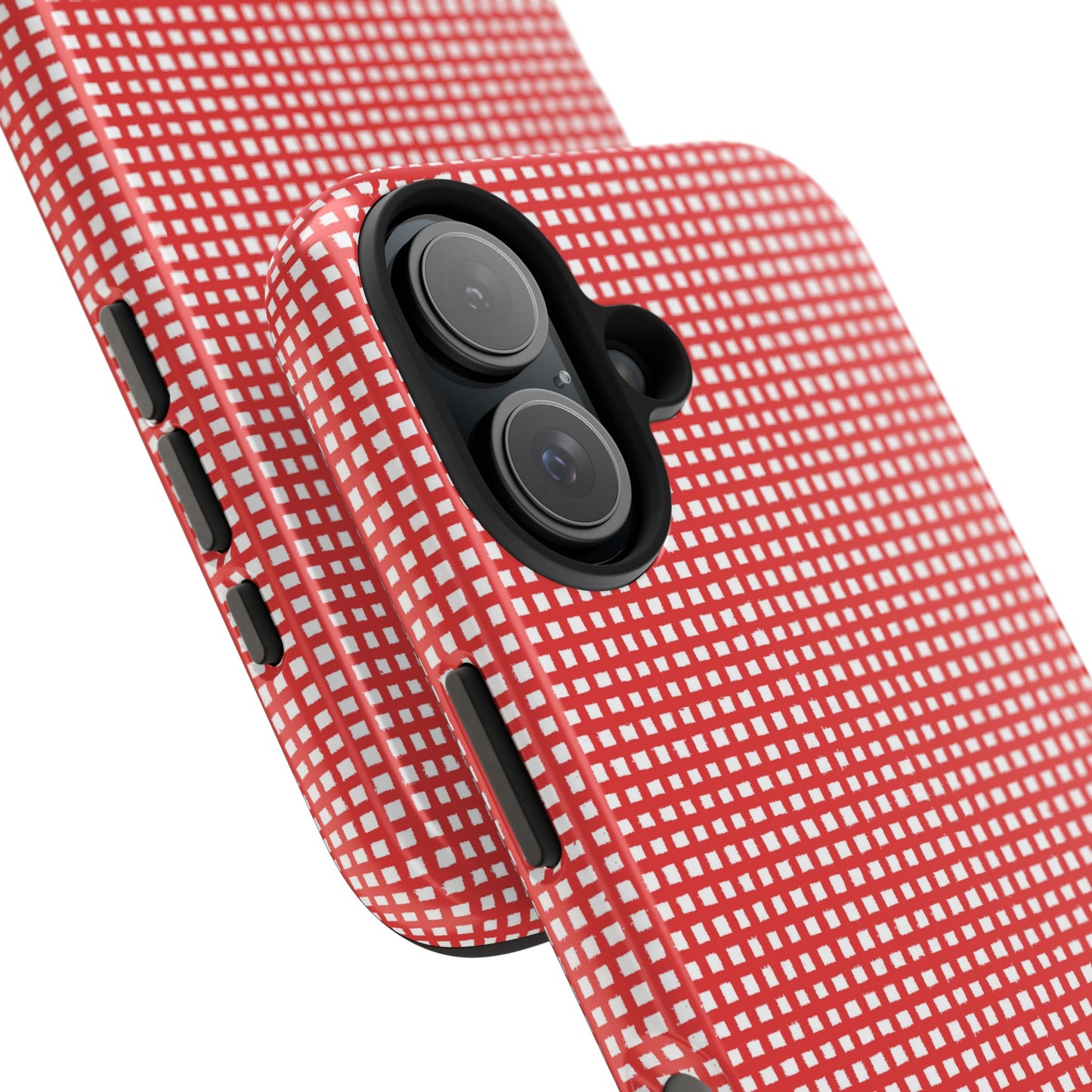 Chipper Check Red Phone Case