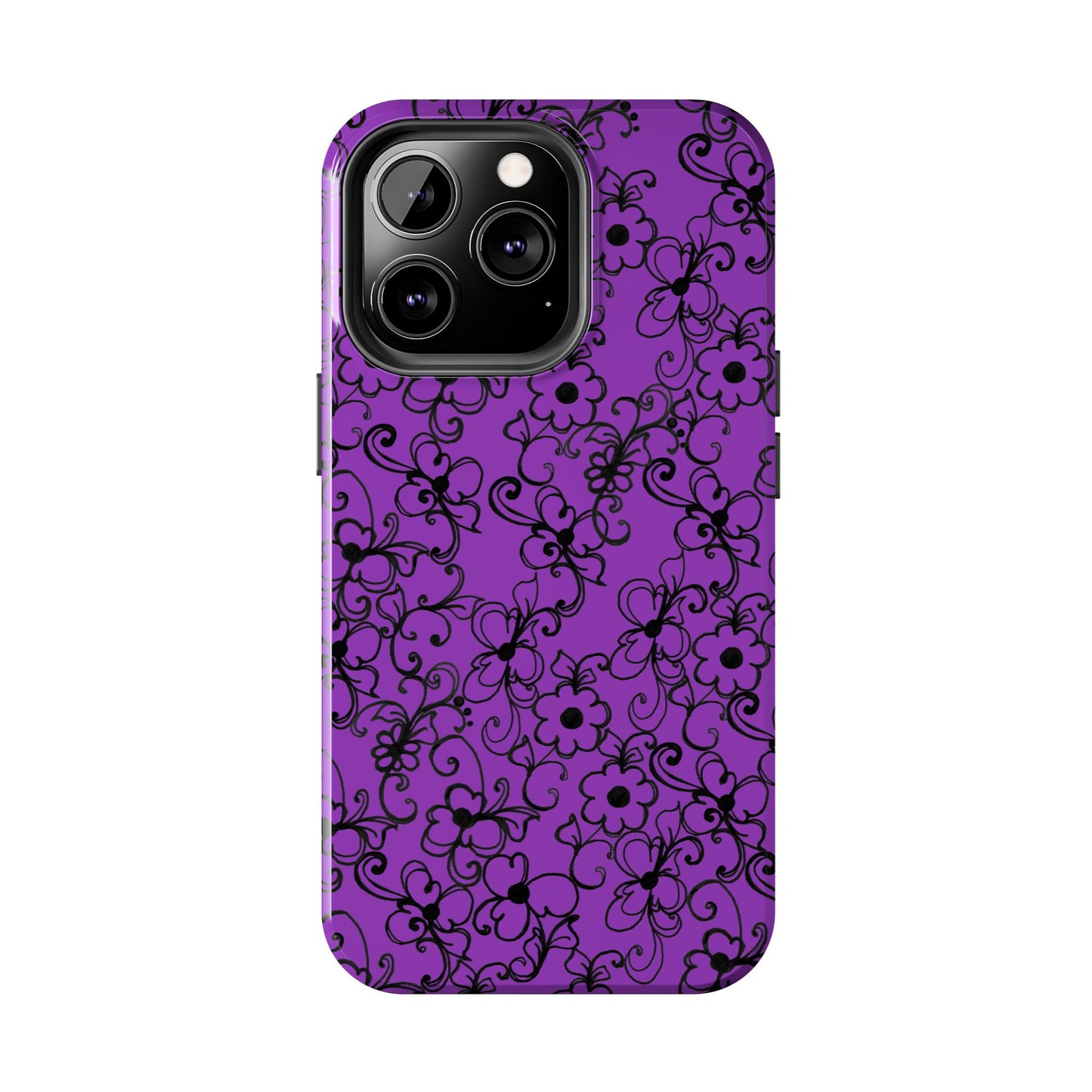 Daisy Jungle Purple Phone Case