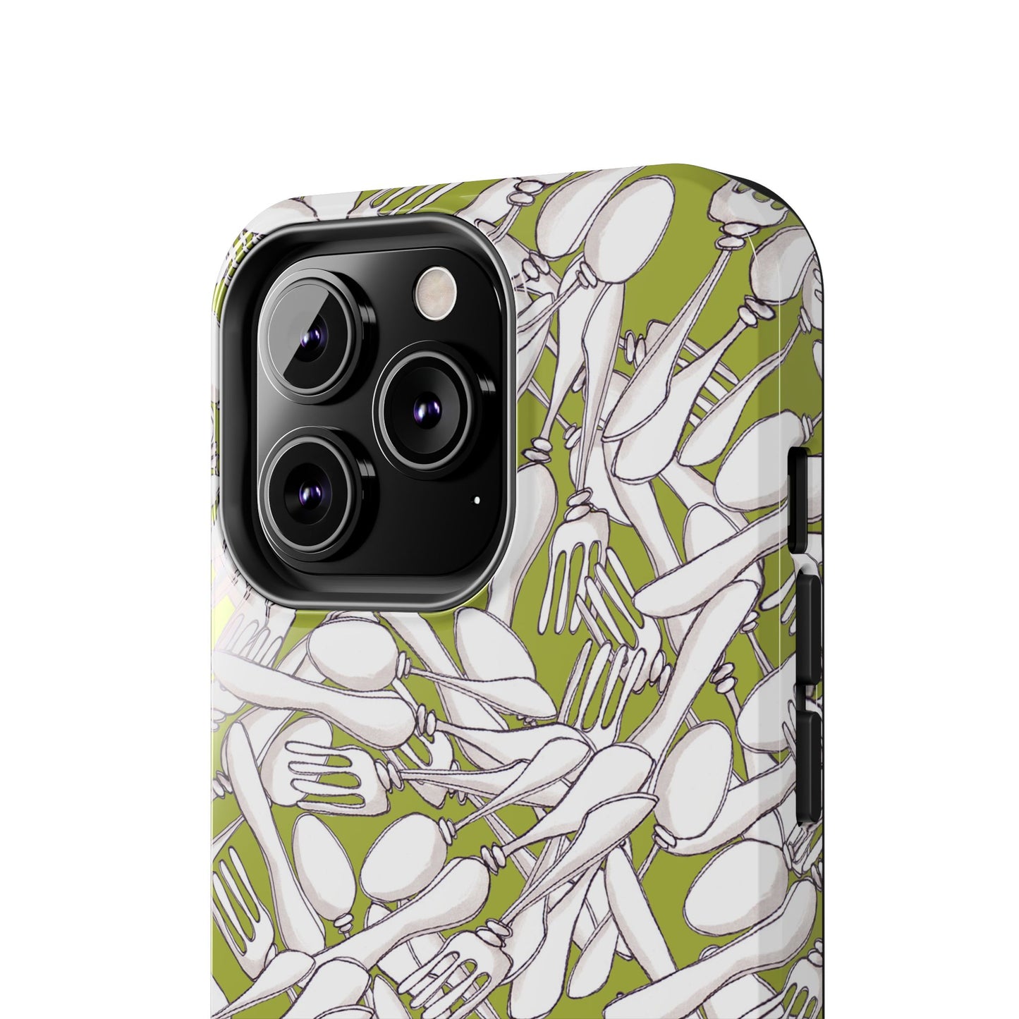 Silverware Wars Green Phone Case