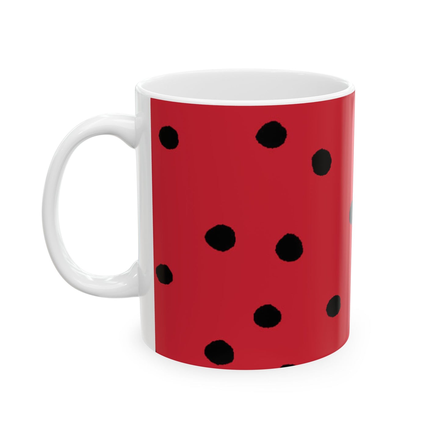 Dinky Dots Red / Black Cup
