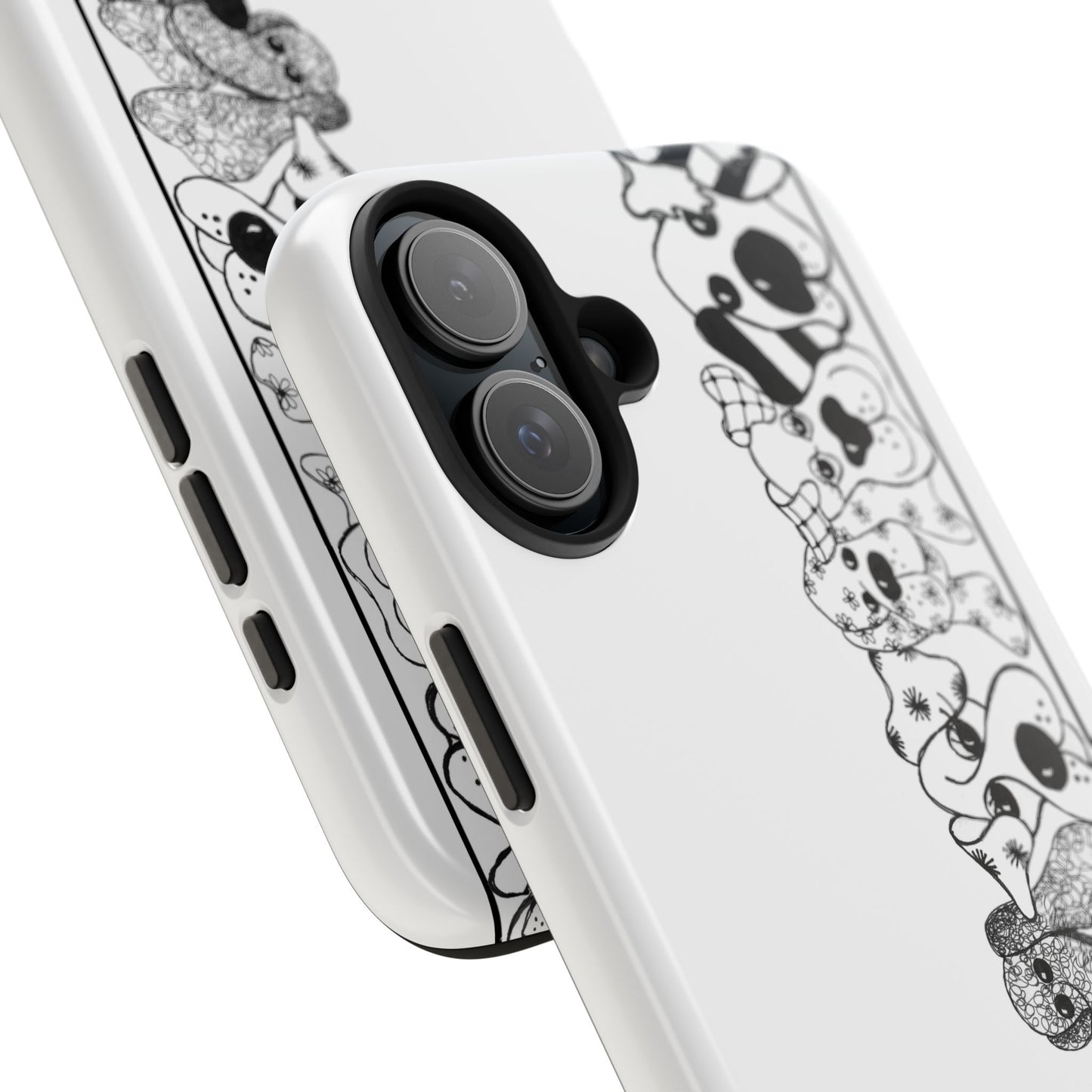 Doggie Dear Border Phone Case