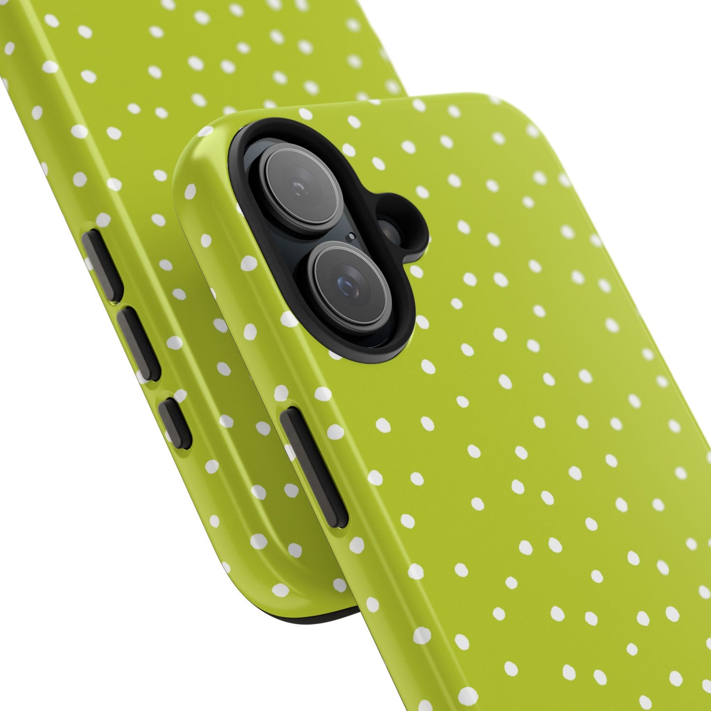 Dinky Dots Green / White Phone Case