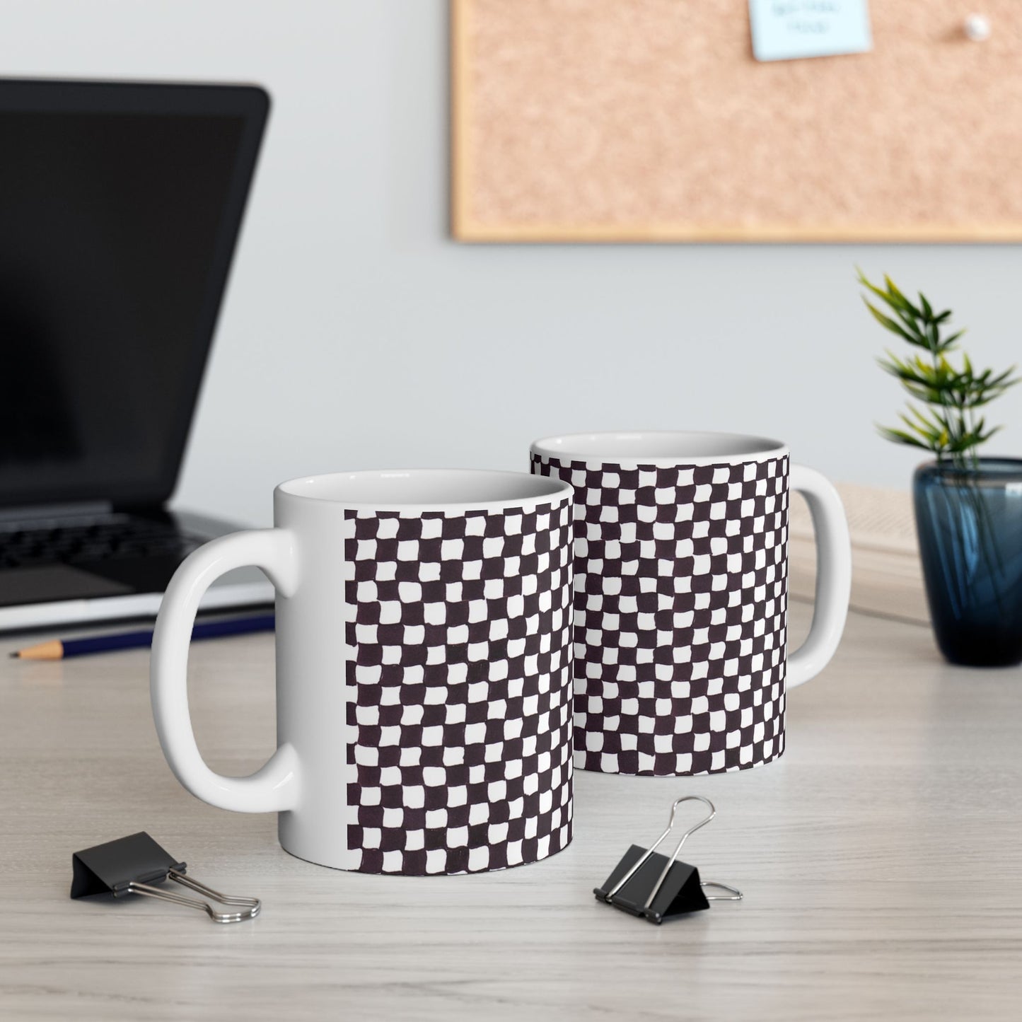 Checkerboard Cup