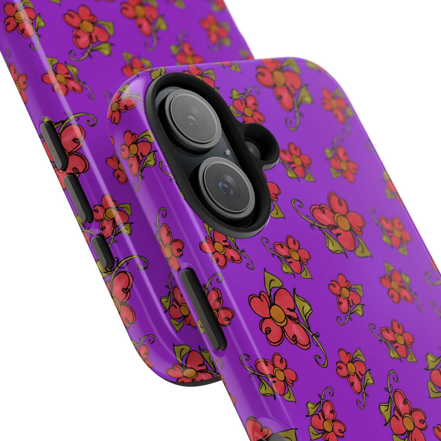 Daisy Caper Purple Phone Case