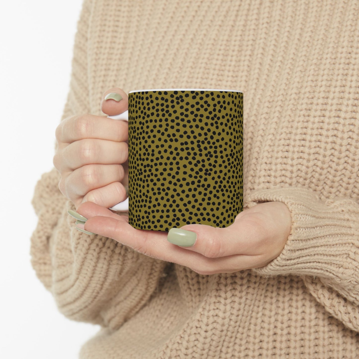 Gypsy Dots Green Cup