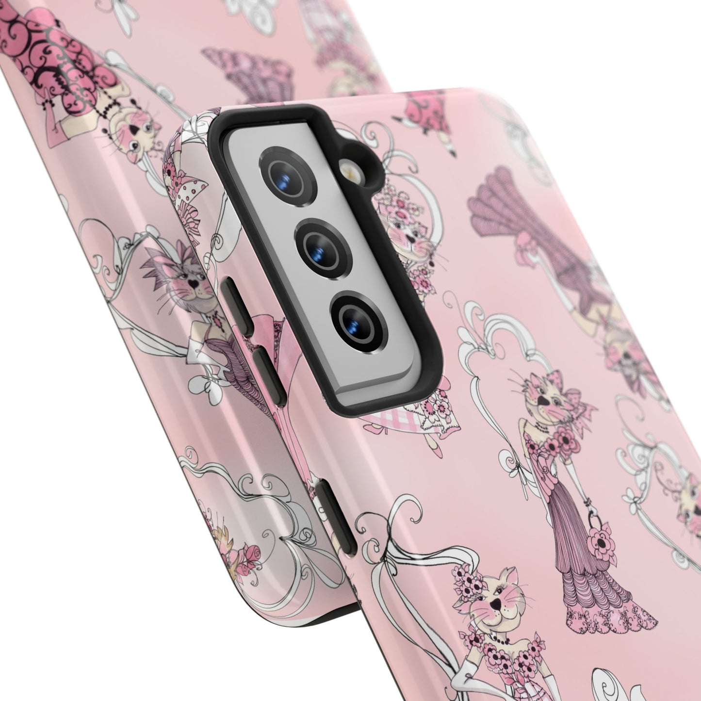 Lady Cats Tossed Phone Case