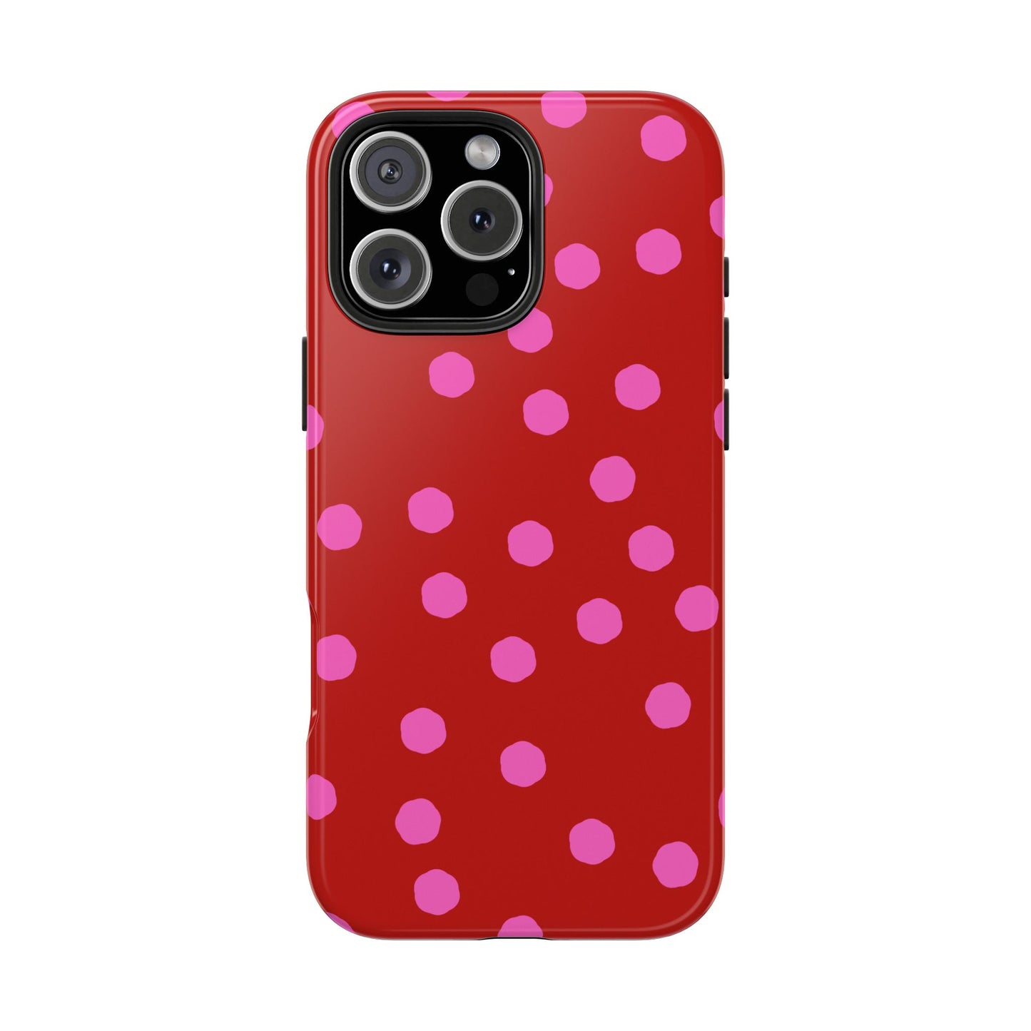Jumbo Dots Red / Pink Phone Case