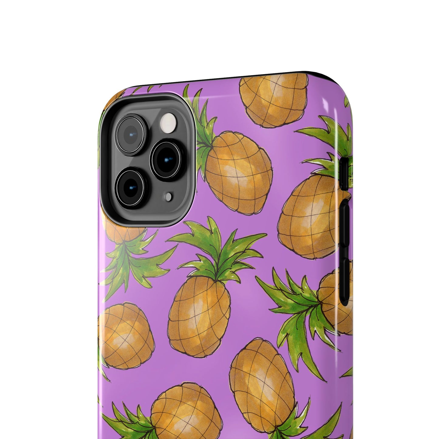 Pineapple Toss Lilac Phone Case