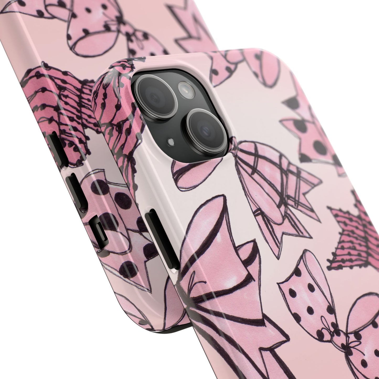 Cat Bows Pink Phone Case