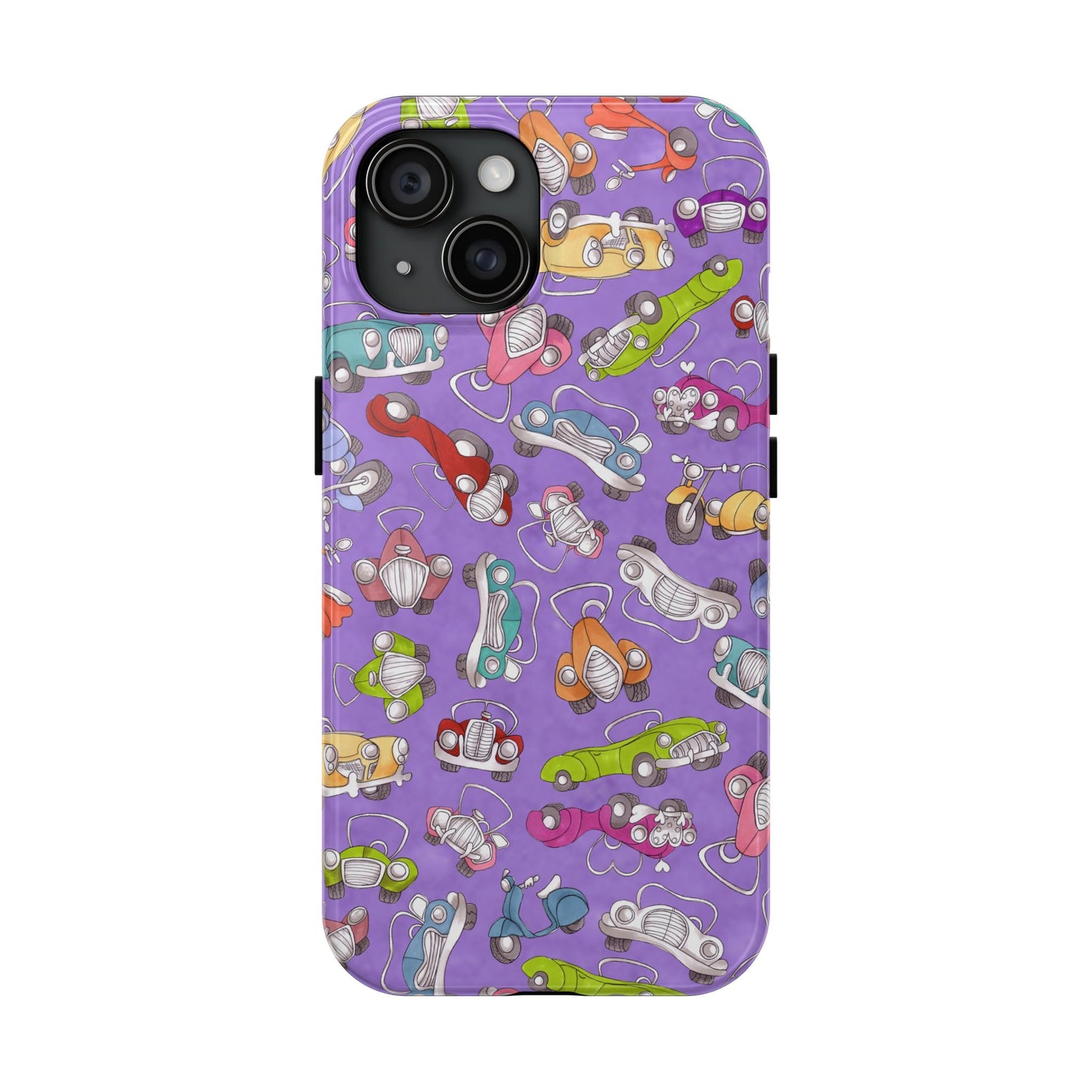 Pile Up Purple Phone Case