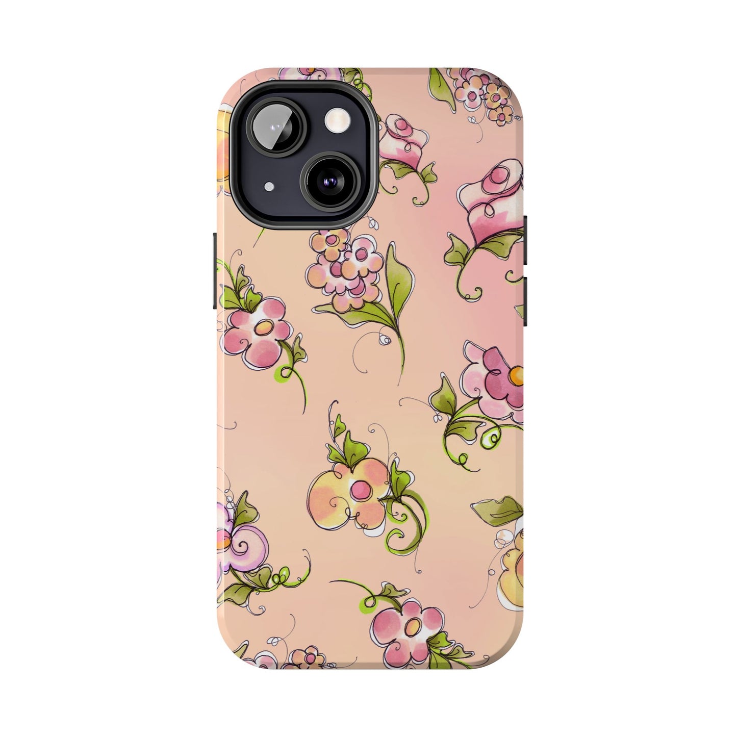 Flower Toss Sunrise Phone Case