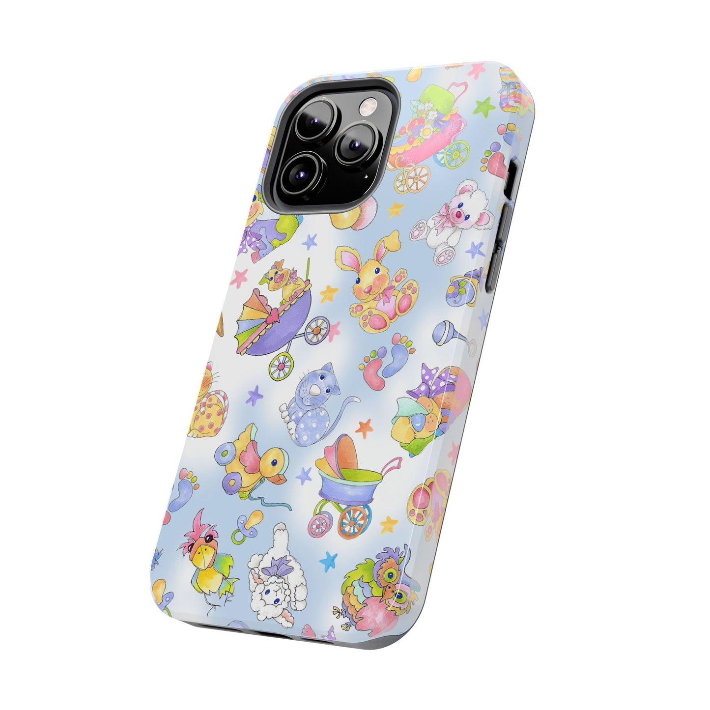 Busy Baby Blue Sky Phone Case