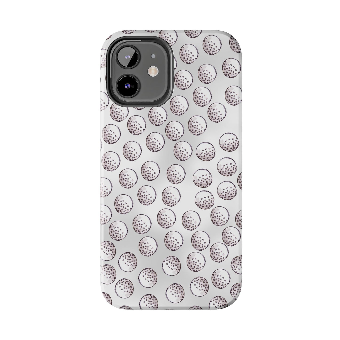 Ball Dots Gray Phone Case