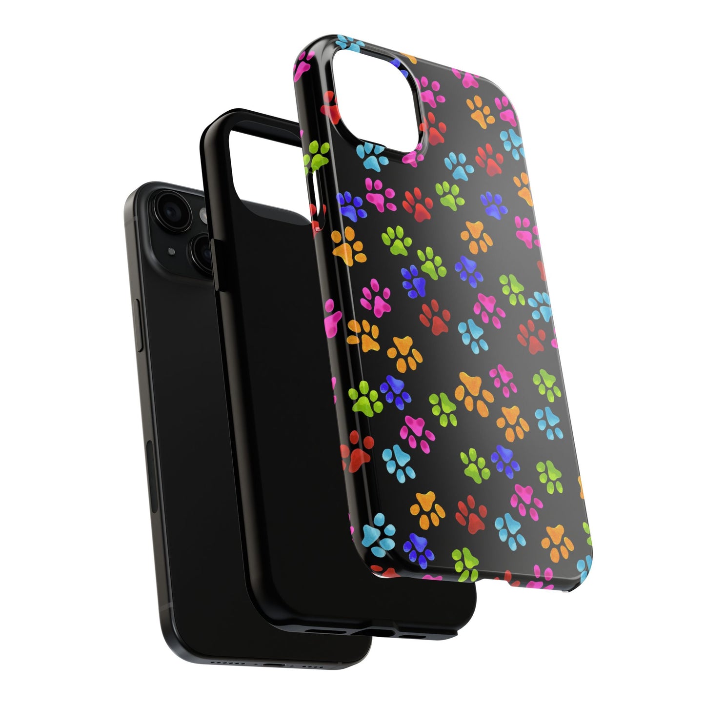 Paws Black Phone Case