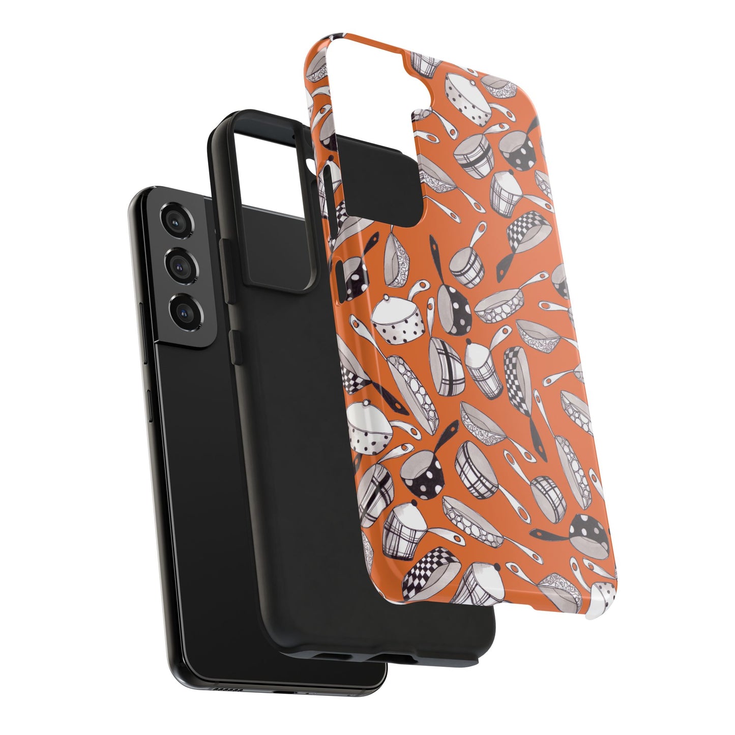 Pots & Pans Flyin' Orange Phone Case