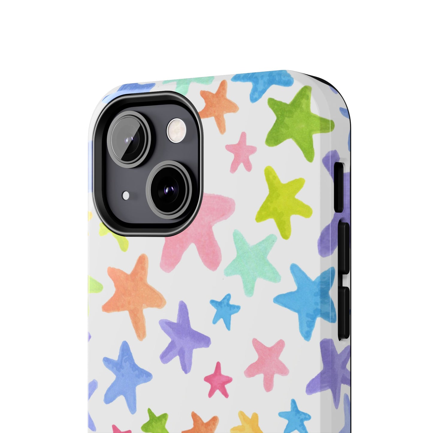 Happy Stars White Phone Case