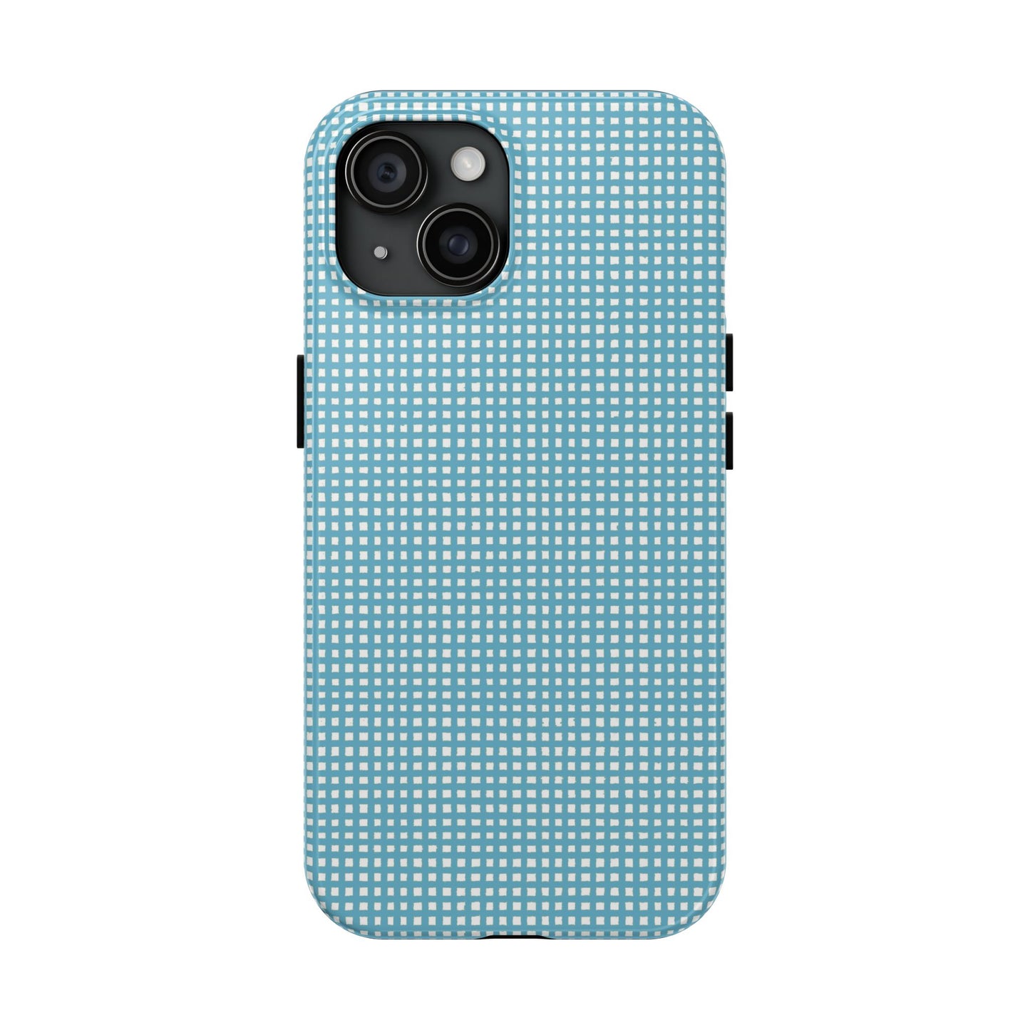 Chipper Check Turquoise Phone Case