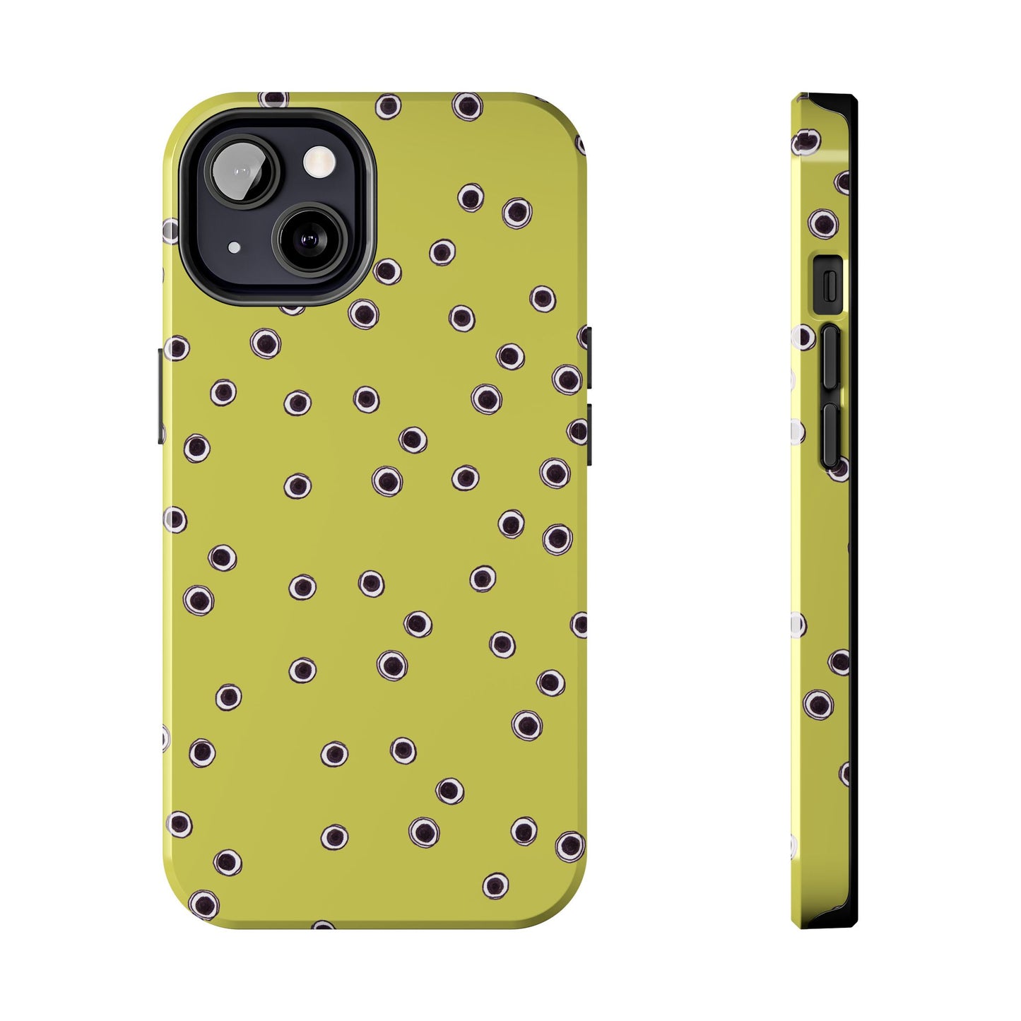 Halo Dots Green Phone Case