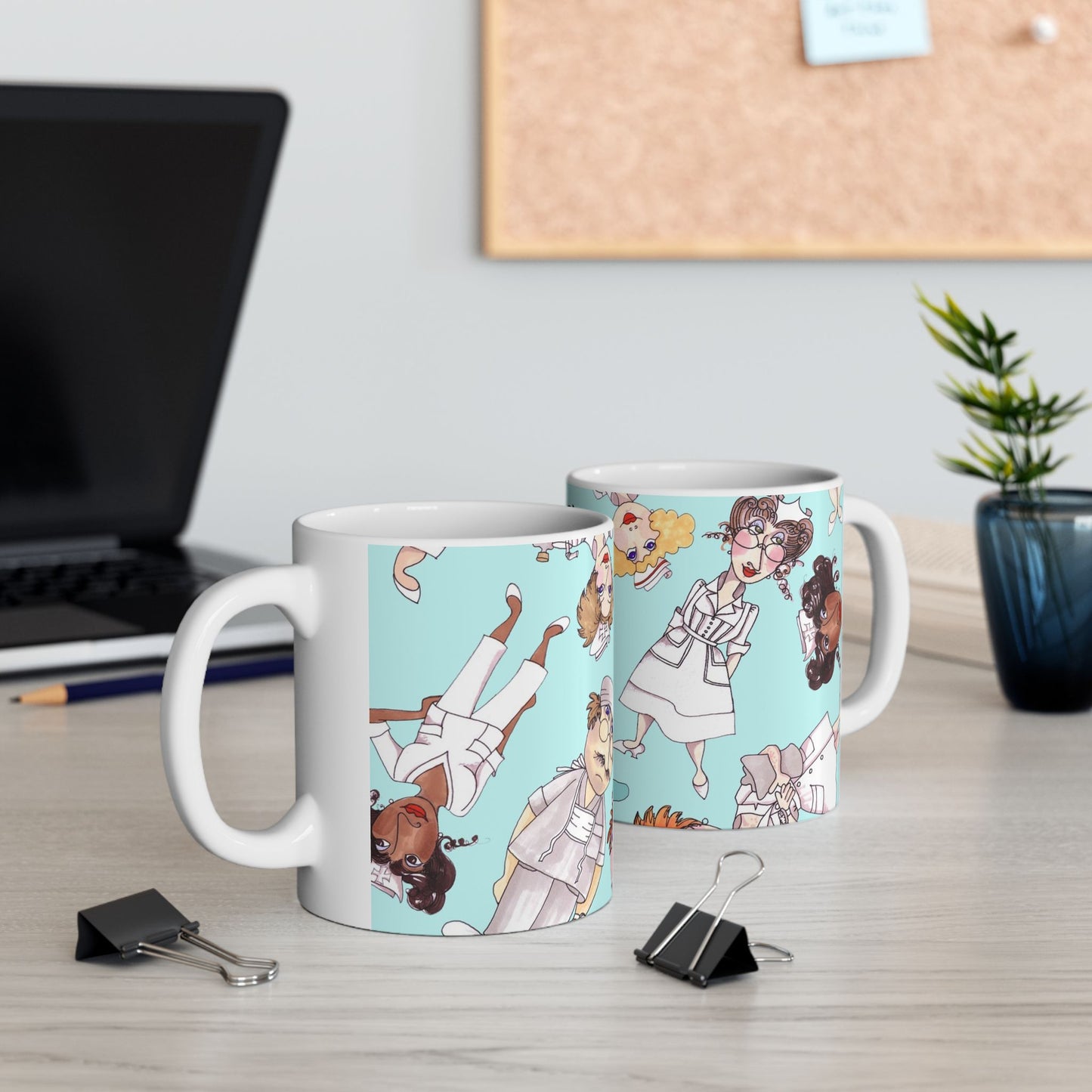 Happy Staff Aqua Cup