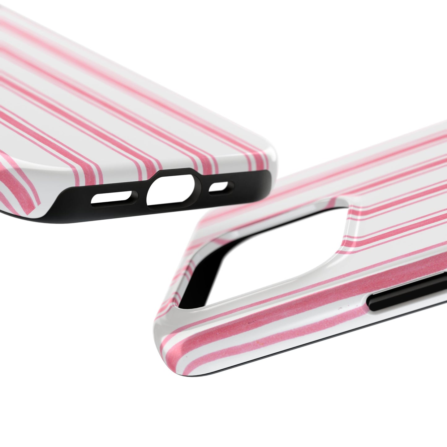 Awning Stripe Pink Phone Case