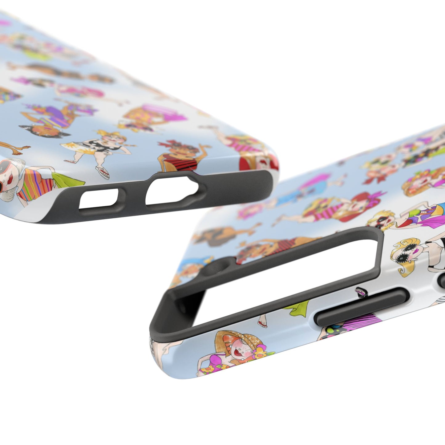Tossed Beauties Blue Sky Phone Case