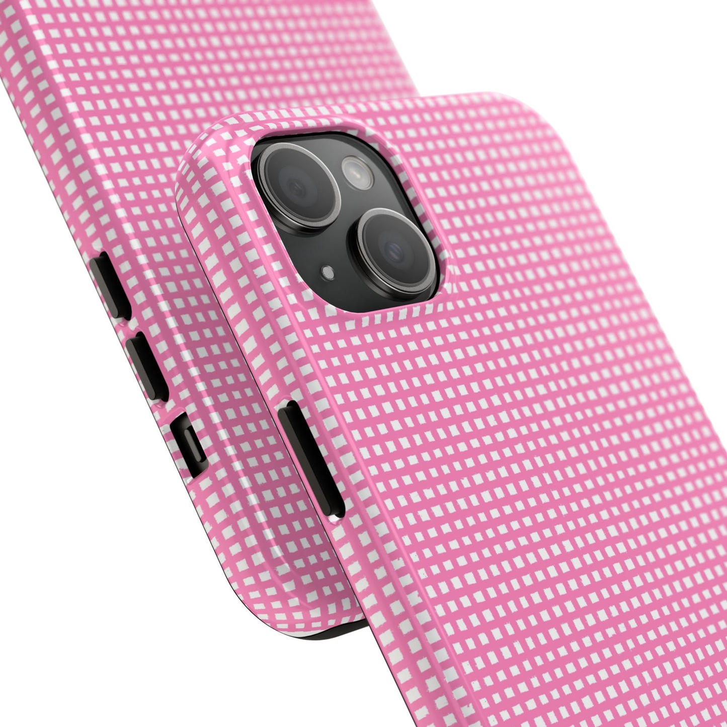 Chipper Check Pink Phone Case